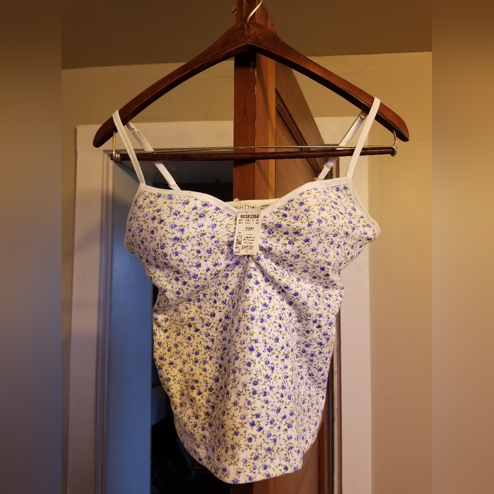 Padded Floral Tank